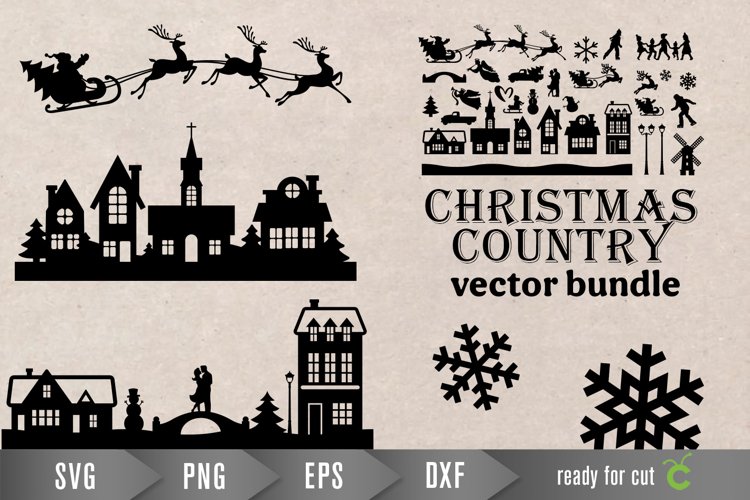 Country Christmas SVGs Image 5