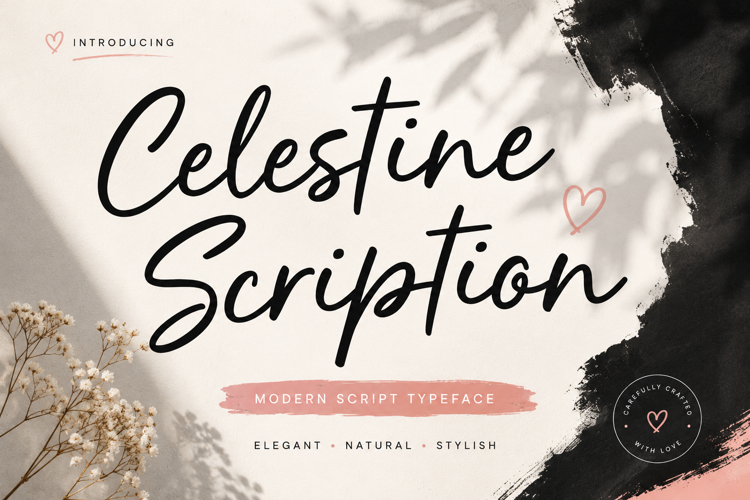 Celestine Scription | Casual Script
