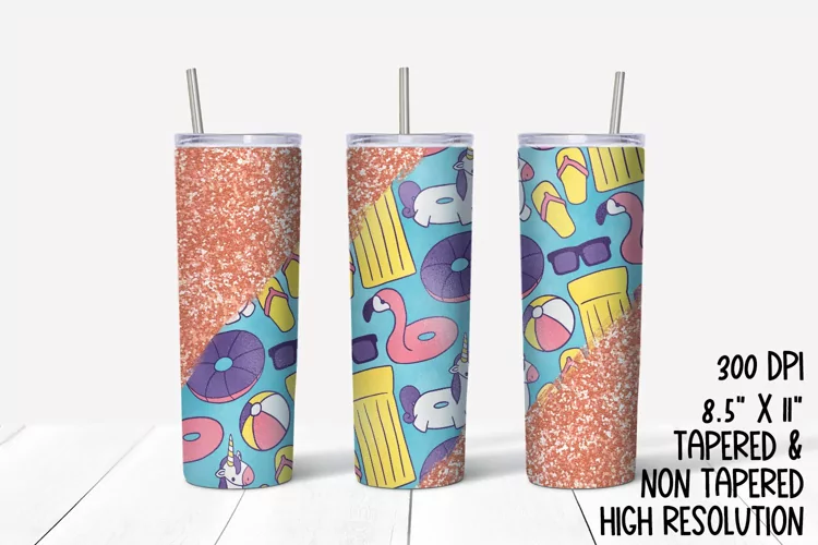 Summer Sublimation Tumbler