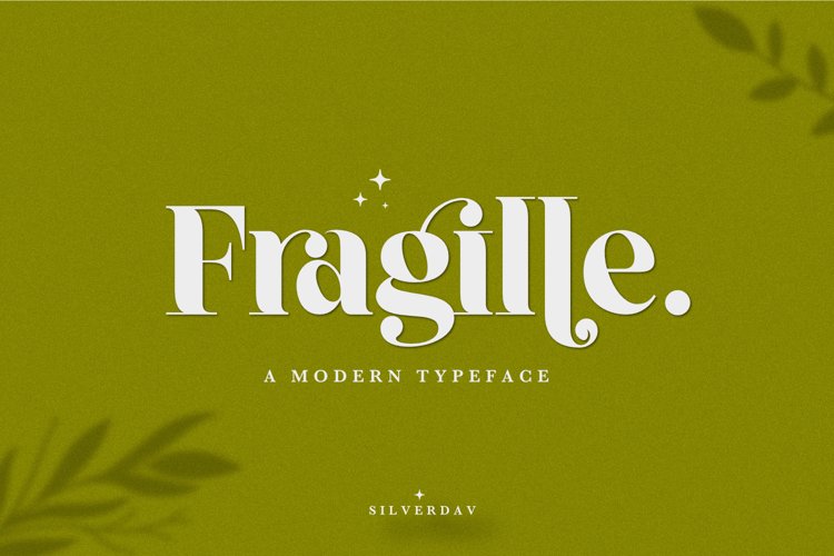 Fragille - A Modern Serif Typeface example image 1