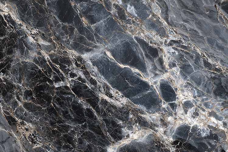 Dark Grey Marble Texture With Gold Veins