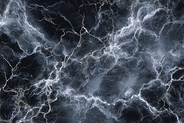 Dark Storm Marble Texture Lightning Veins