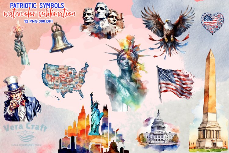 Red White And Blue Clipart Image 2