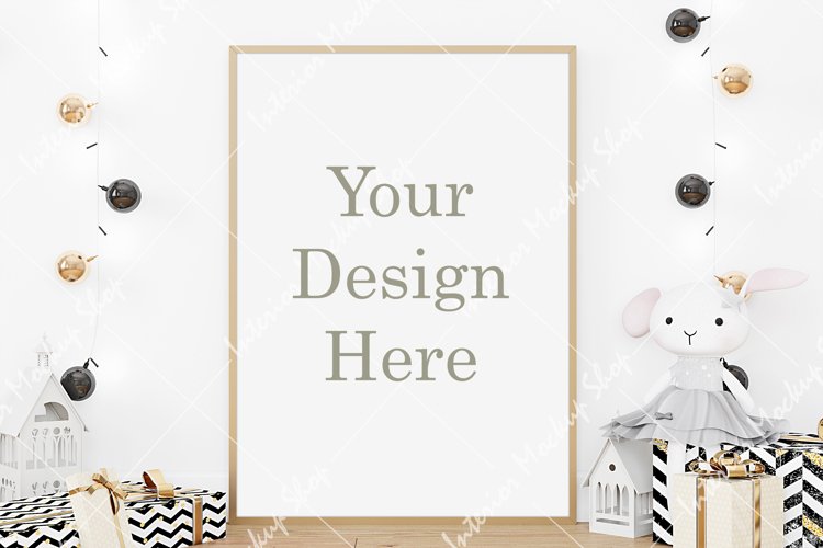 Frame mockup christmas example image 1