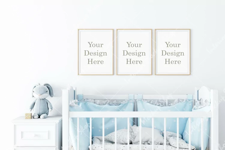 Frame mockup, Kids mockup,Poster Mockup, Mockup in interior