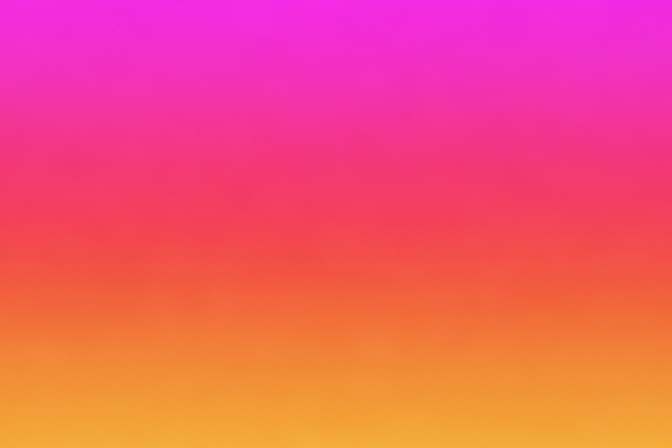 Colorful gradient background with pink, orange, and yellow