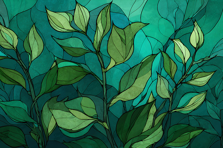 Stained Glass Texture Image 3