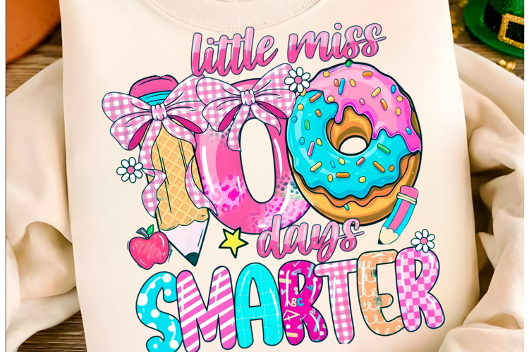 100 Days of School Png Little Miss Png