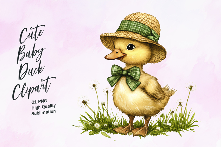 Cute Duck Clipart
