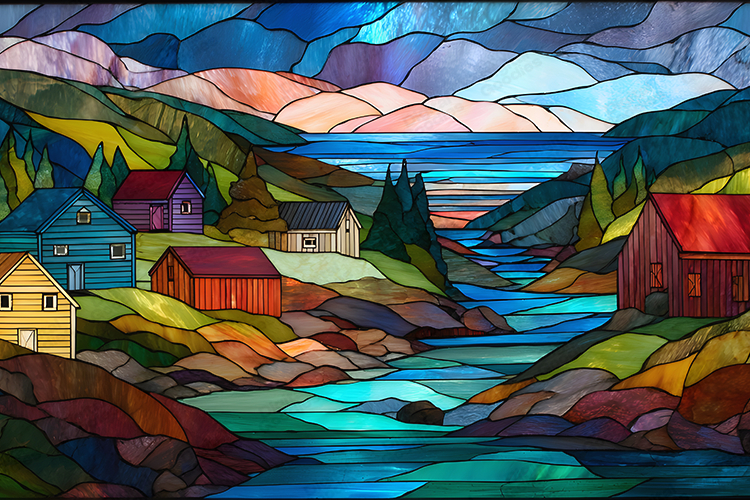 Glass Background Image 12