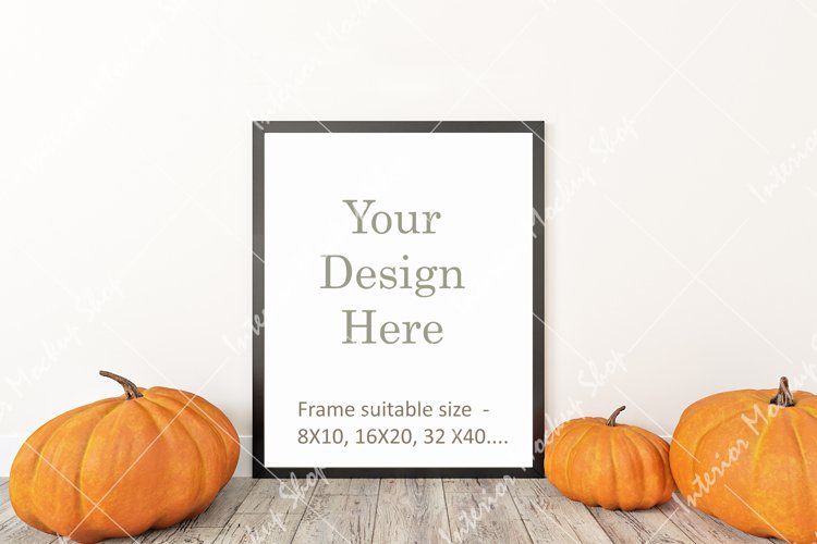 Frame Mockup Halloween Mockup