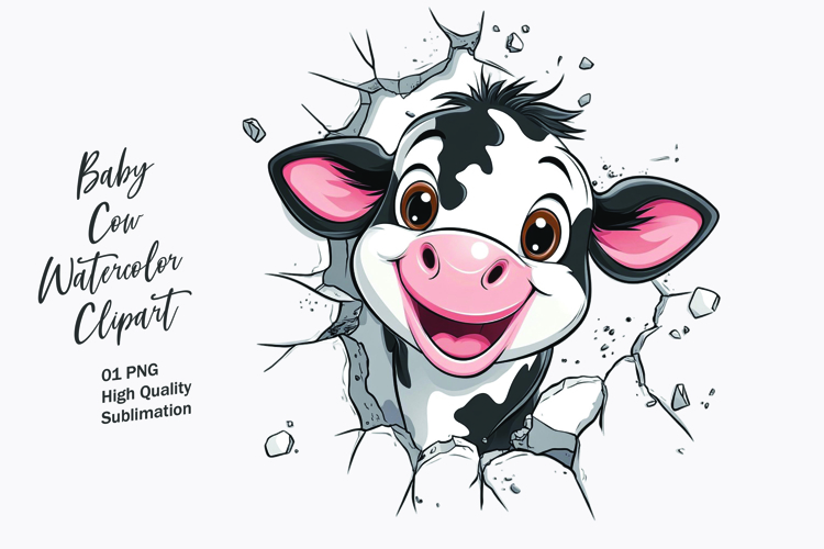 Cow Print Clipart Image 24