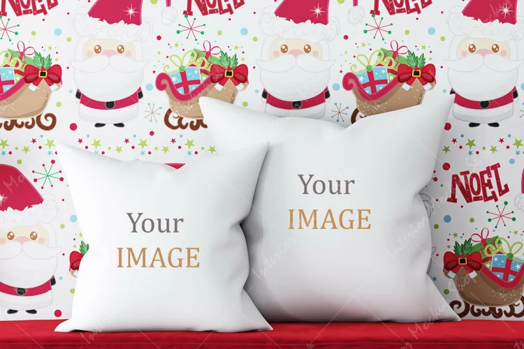 Pillow Mockup Christmas