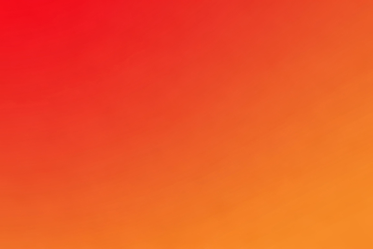 Gradient background with warm orange and red hues