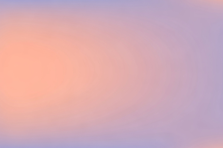 Peaceful sky with hues of pink and purple during sunset