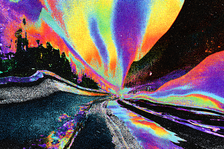 Rainbow Texture Image 8