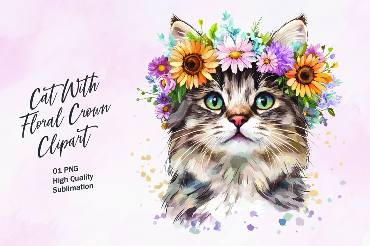 Cute Cat Illustration Image 14