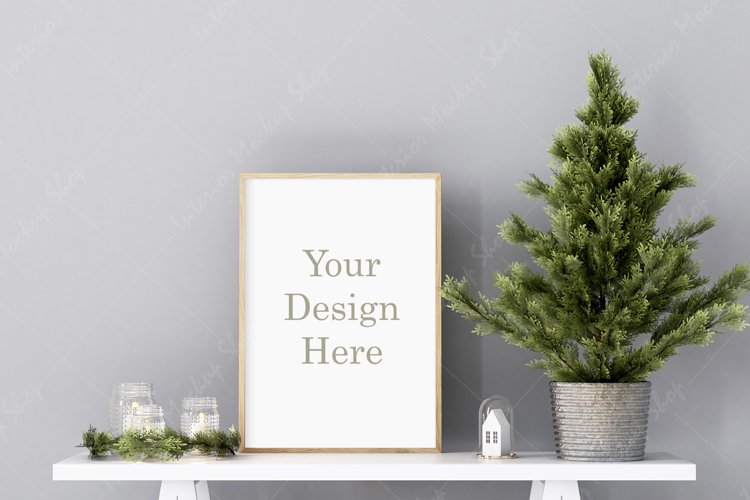 Frame Mockup Christmas example image 1