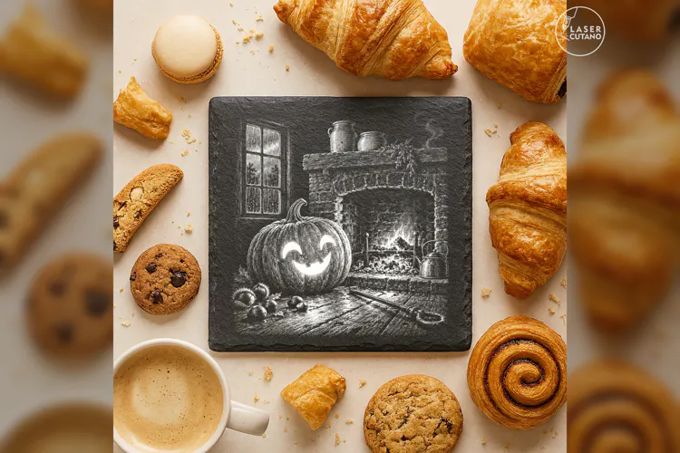 The Hearthside Smile Pumpkin Halloween Laser Engraving PNG