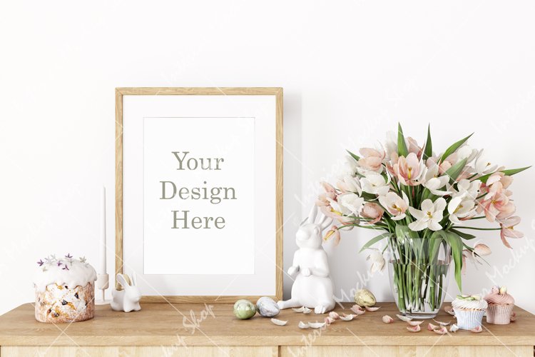 Frame Mockup, Interior Mockup, Room Mockup example image 1