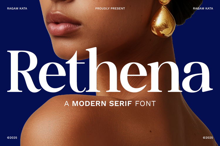 Rethena - Modern Serif Font
