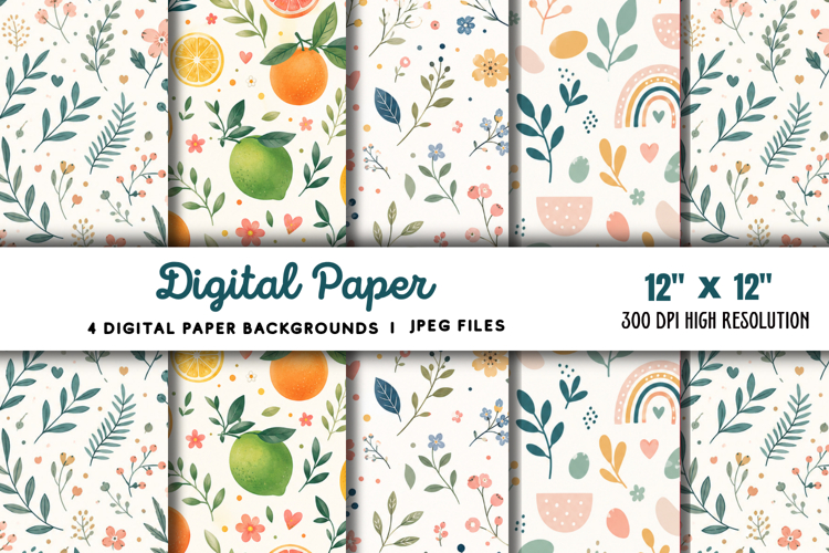 Printable Scrapbook Paper Image 10