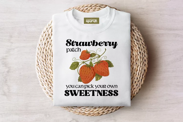 Farm Fresh Market's Vintage Fruit Tee Sublimation Design 02