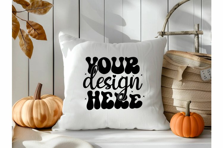 Square Pillow Mockup,Square Pillow JPG example image 1