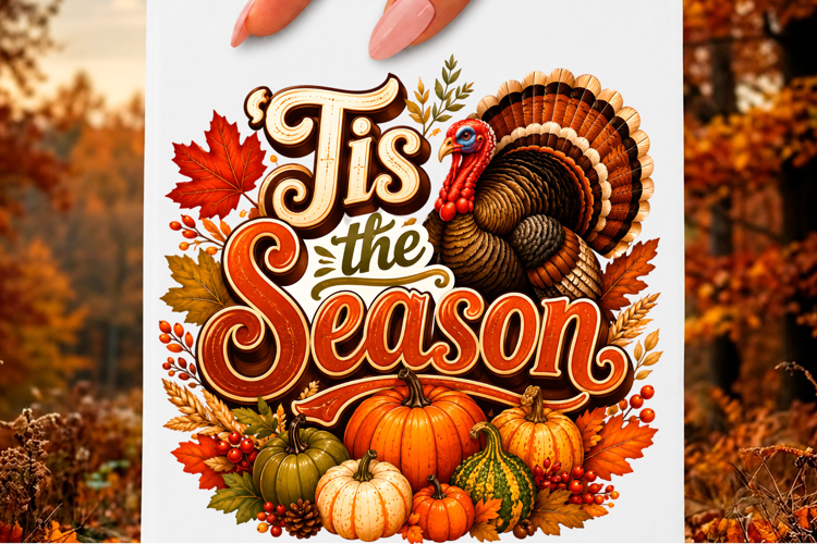 Trending Fall Sublimation PNG design Autumn Tshirt