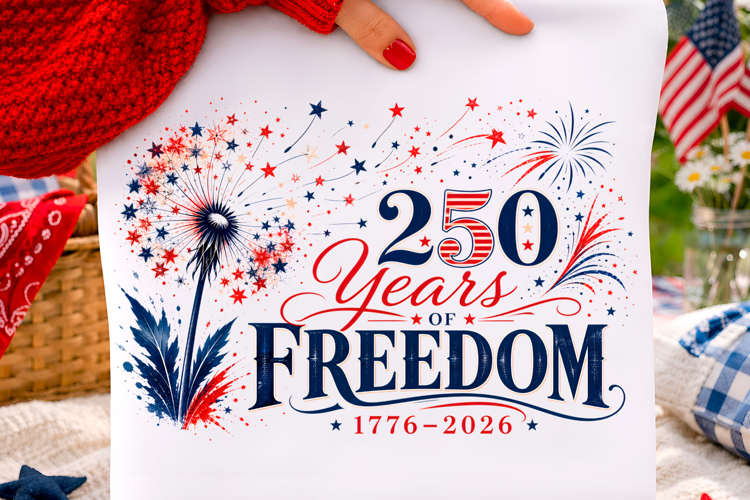 4th of July PNG t-shirt design PNG