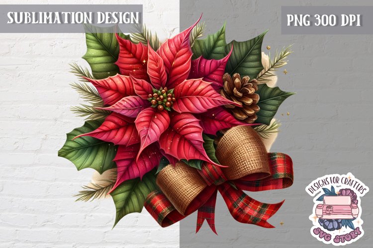 Christmas Floral Svg Image 22