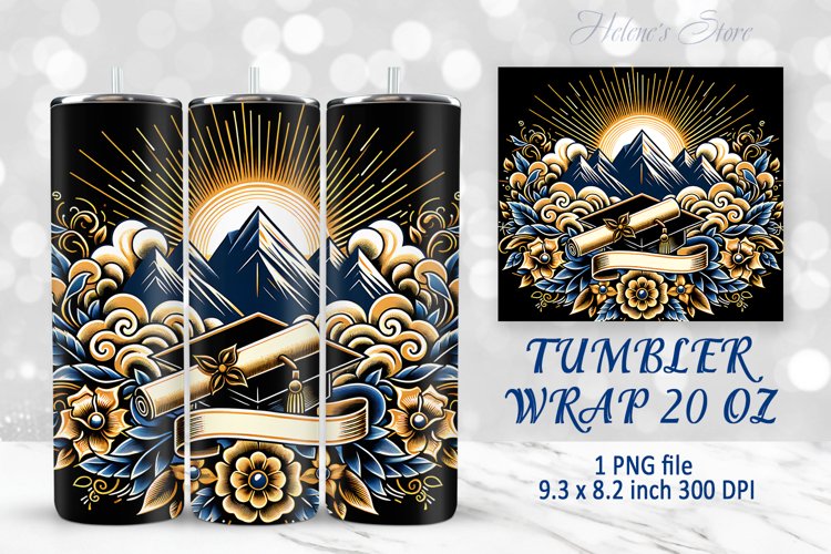 Class of 2024 Sublimation | Graduation tumbler wrap designs