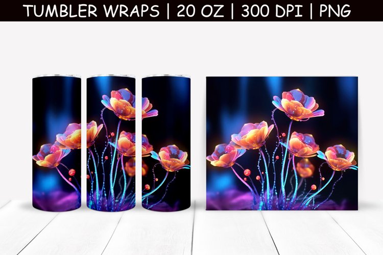 20 Oz Sublimation Tumbler Wrap Image 14