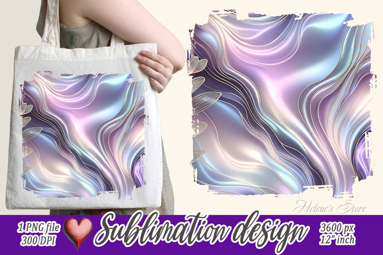 Pastel abstract patterns |Cute purple sublimation design png