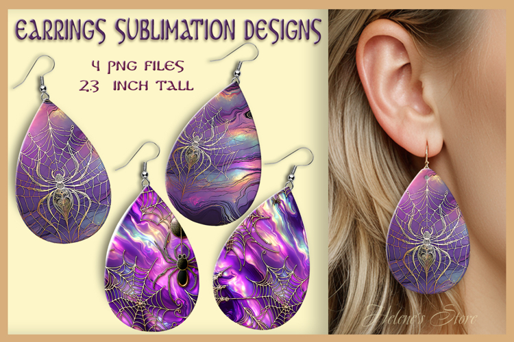 Sublimation Earring Designs Image 12