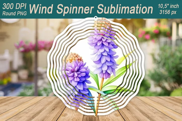 Spring Floral Wind spinner designs| Wind spinner sublimation