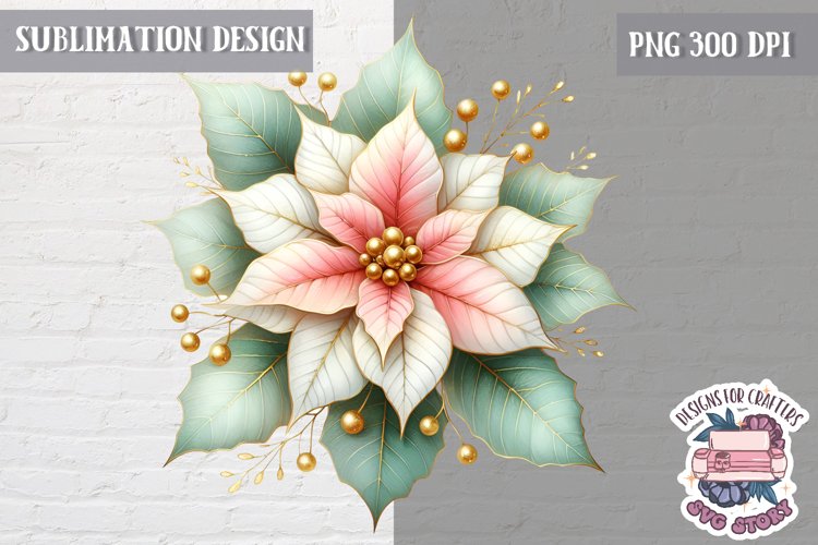 Christmas Floral Svg Image 20