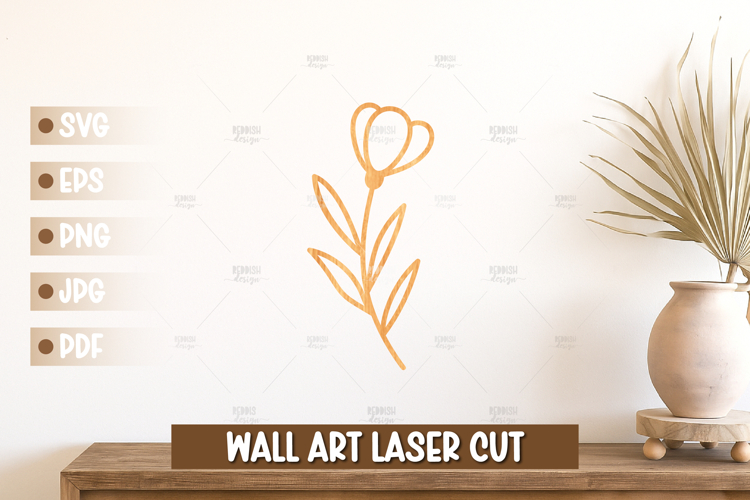 Flower Stem Clipart Image 13
