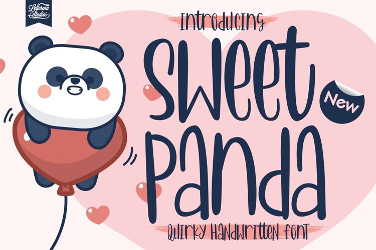 Sweet Panda - Quirky Handwritten Font example image 1