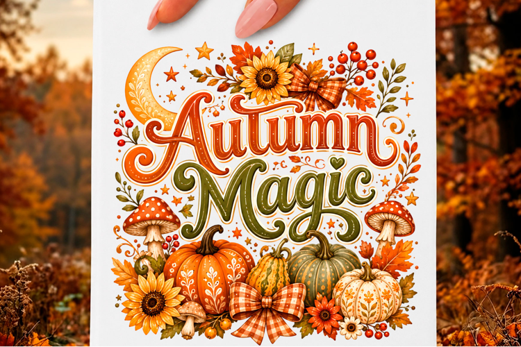 Trending Fall Sublimation PNG design Autumn Tshirt
