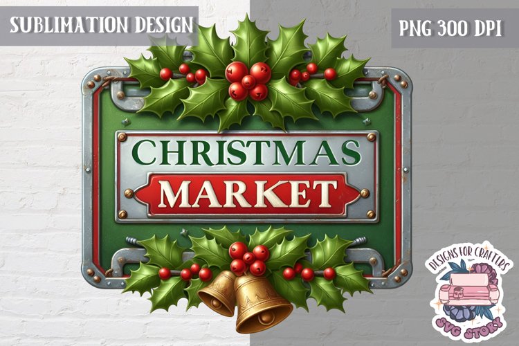 Christmas Farm Fresh Sublimation PNG Cozy Winter Clipart