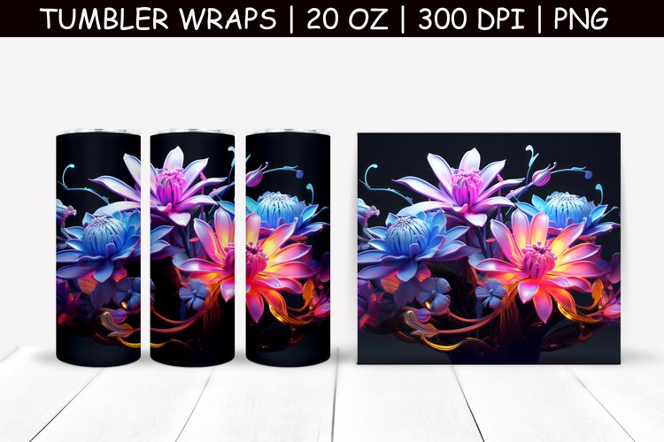20 Oz Sublimation Tumbler Wrap Image 8