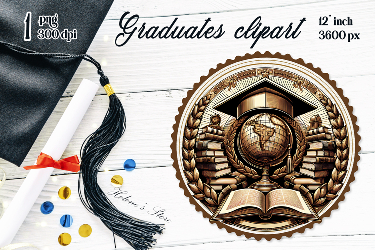Graduate sublimation png| Graduating vintage postage stamp