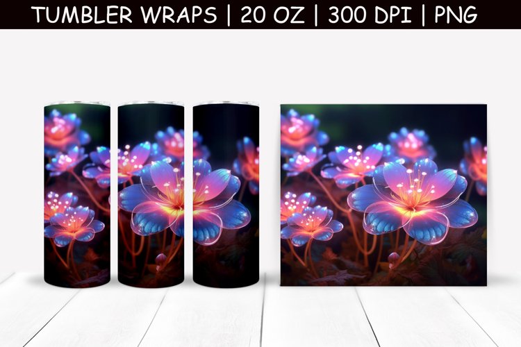 20 Oz Sublimation Tumbler Wrap Image 3