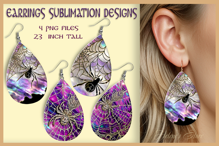 Sublimation Earring Designs Image 10
