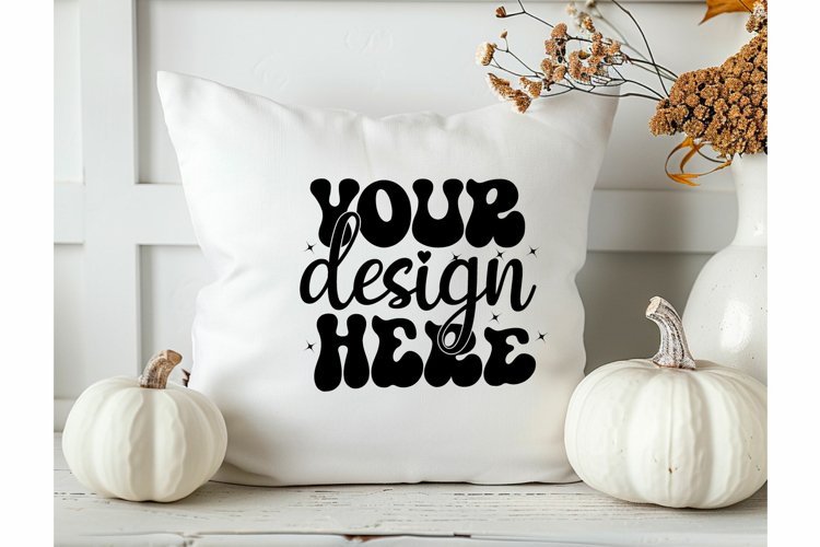 Square Pillow Mockup,Square Pillow JPG example image 1