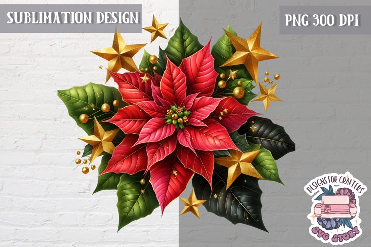 Christmas Floral Svg Image 15