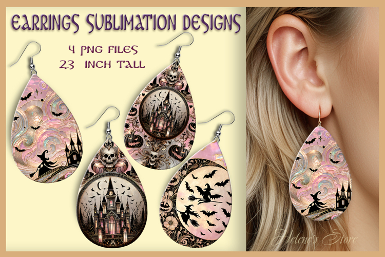 Sublimation Earring Designs Image 7