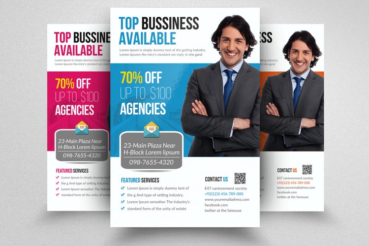 Advertising Flyer Template Image 5