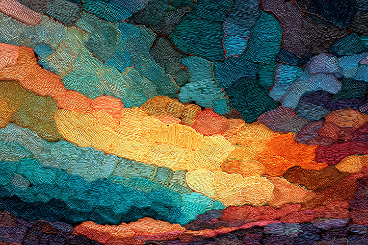 Colorful Abstract Mosaic Texture
